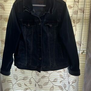 Stylish Black Denim Jacket